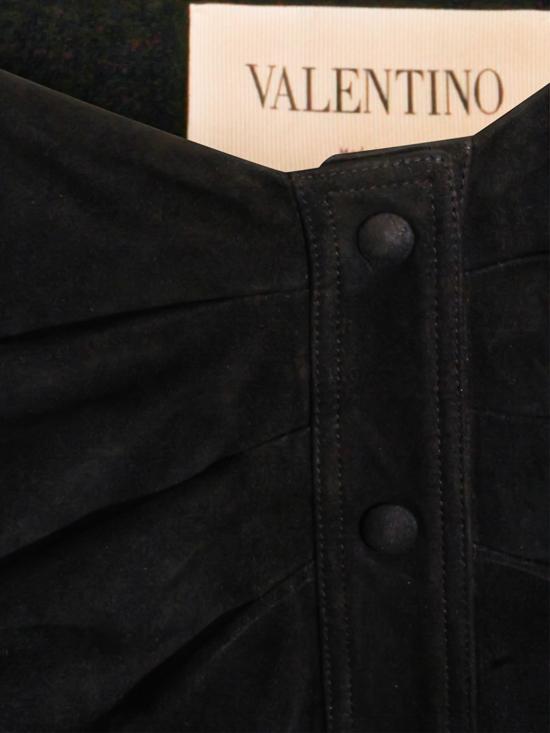 26SS 발렌티노 가라바니 미디 스커트 8B0NI08AA6Q 0NO Black - VALENTINO GARAVANI