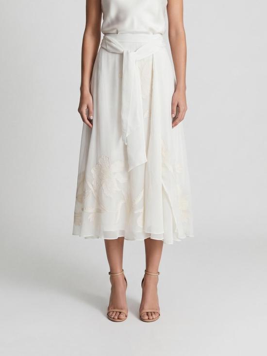 26SS 포르테포르테 롱 스커트 14522MYSKIRT 0047 Ivory