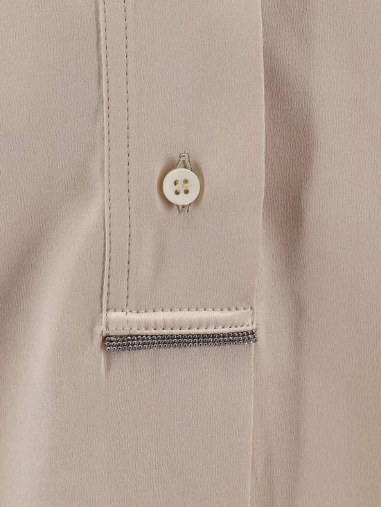 26SS 브루넬로 쿠치넬리 셔츠 M0C59MQ605 C9643 Sand - BRUNELLO CUCINELLI