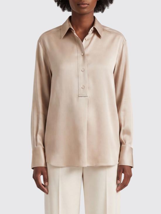 26SS 브루넬로 쿠치넬리 셔츠 M0C59MQ605 C9643 Sand
