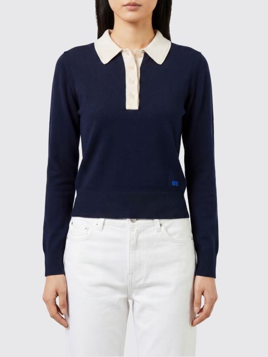 26SS 웨일즈보너 폴로 티셔츠 US26KNS4877 WO04591 Blue