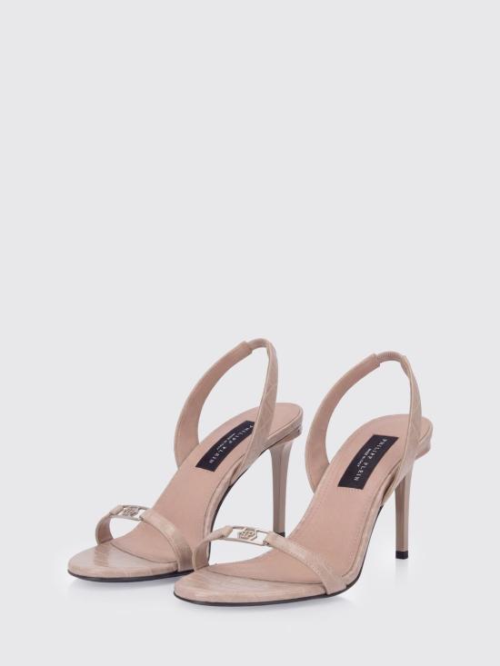 26SS 필립 플레인 힐/펌프스 SAFSWSA0763PLE010N 06 Beige - PHILIPP PLEIN