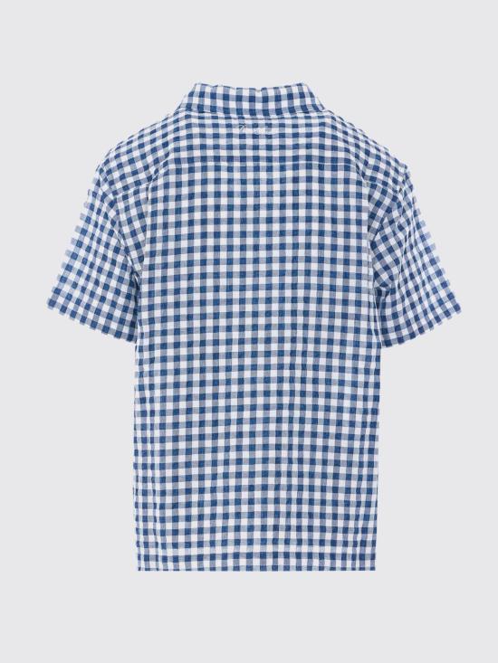 26SS 던스트 셔츠 UDSH6B133N2 NAVI CHECK Blue - DUNST