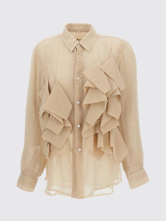 26SS 꼼데가르송 블라우스 GQB001051 2 Beige - COMME DES GARCONS