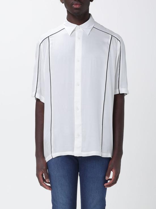 26SS 알마니 반팔 셔츠 XM002814AF13235 U0009 White
