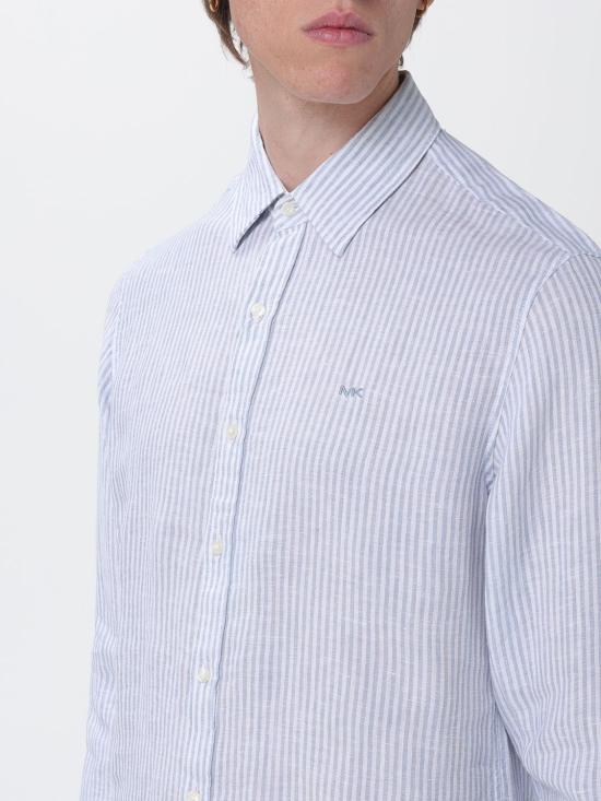 26SS 마이클 코어스 긴팔 셔츠 CS64005GXE 436 Blue - MICHAEL KORS