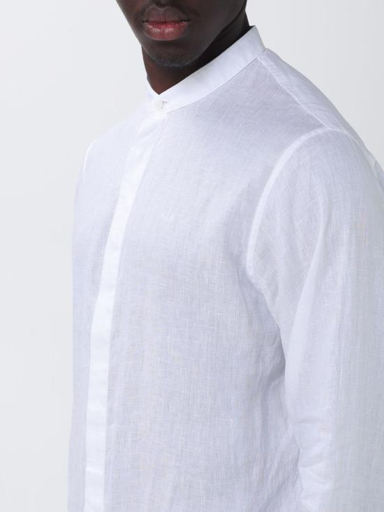 26SS 알마니 긴팔 셔츠 XM001222AF14619 U0001 White - ARMANI