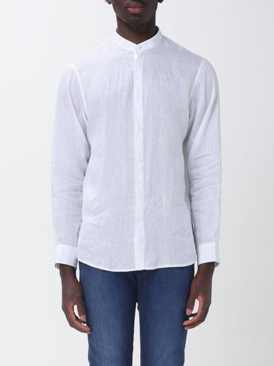 26SS 알마니 긴팔 셔츠 XM001222AF14619 U0001 White