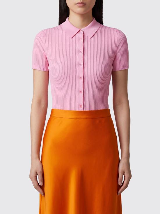 26SS 발렌시아가 셔츠 857233T5237 5000 Pink