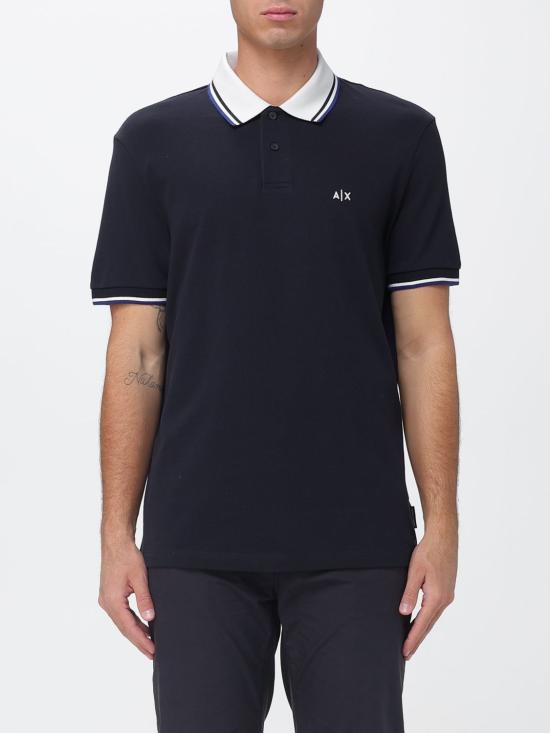 26SS 알마니 폴로 티셔츠 XM002350AF10366 UB101 Navy