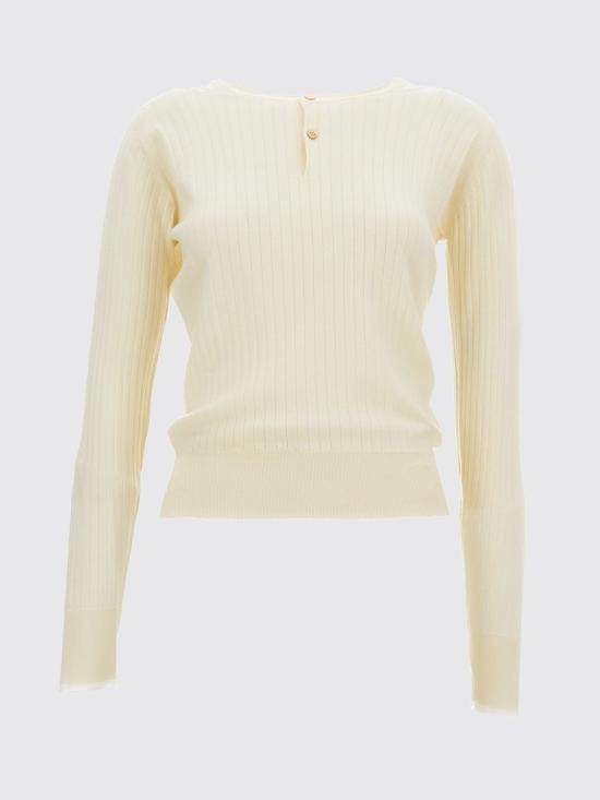 26SS 웨일즈보너 스웨터 US26KNS4884 WO05100 Beige - WALES BONNER