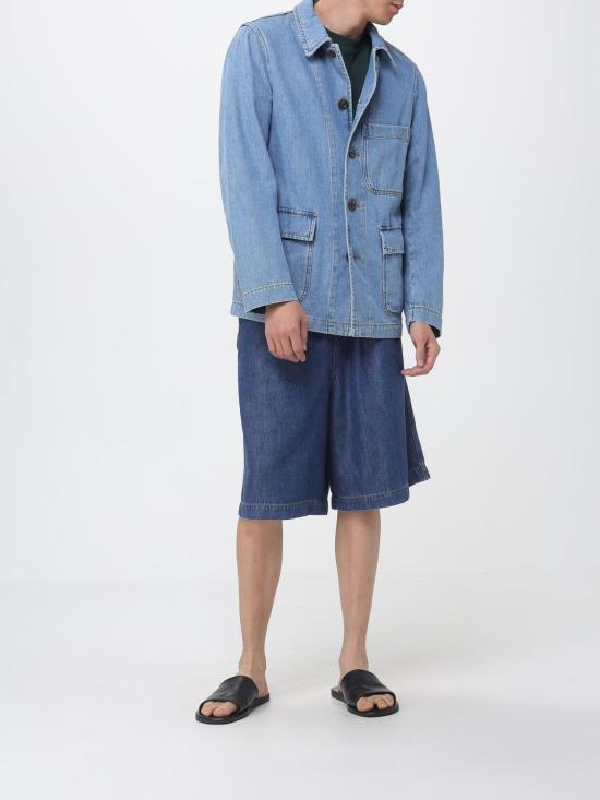 26SS 드리스 반 노튼 자켓 2610204423385 514 Denim - DRIES VAN NOTEN