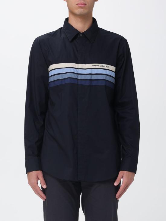 26SS 알마니 긴팔 셔츠 XM002109AF24533 UB101 Navy