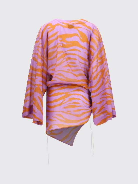 26SS 디 아티코 숏 원피스 260WCA00404CCC134PR 247 Orange - THE ATTICO
