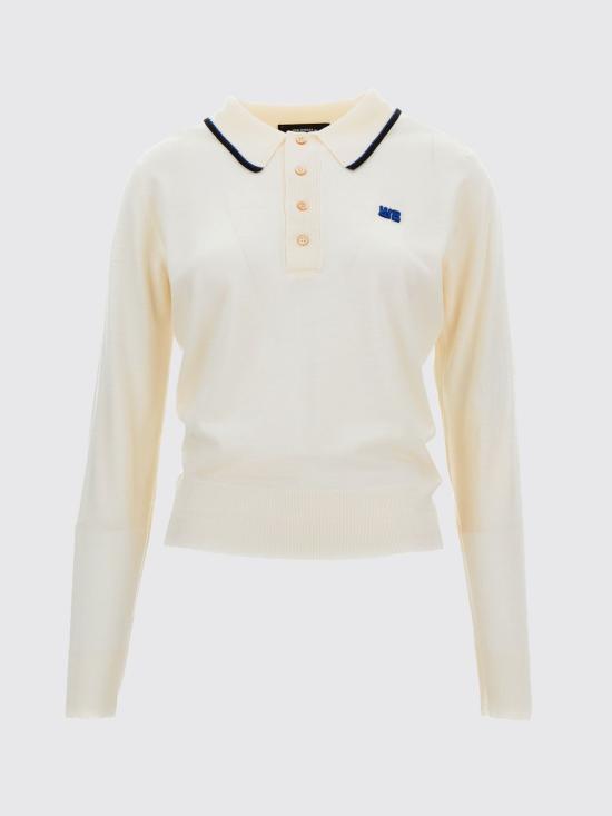 26SS 웨일즈보너 폴로 티셔츠 US26KNS4875 WO04100 Beige - WALES BONNER