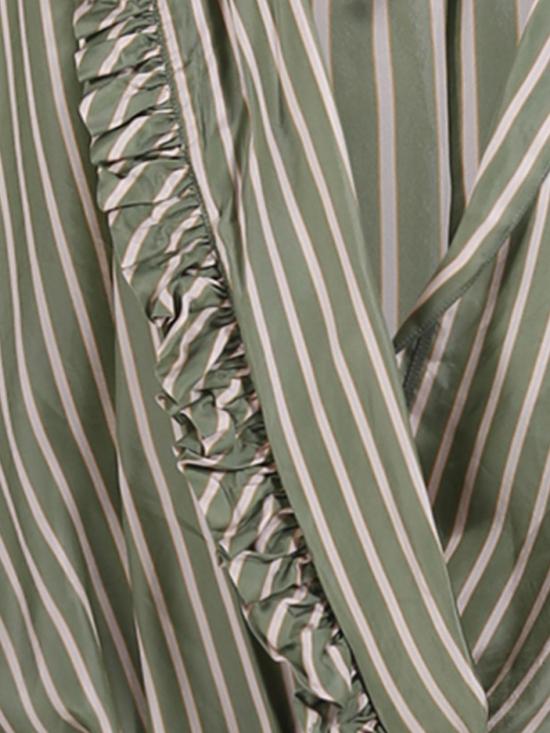 26SS 드리스 반 노튼 블라우스 0107453274 604 Green - DRIES VAN NOTEN