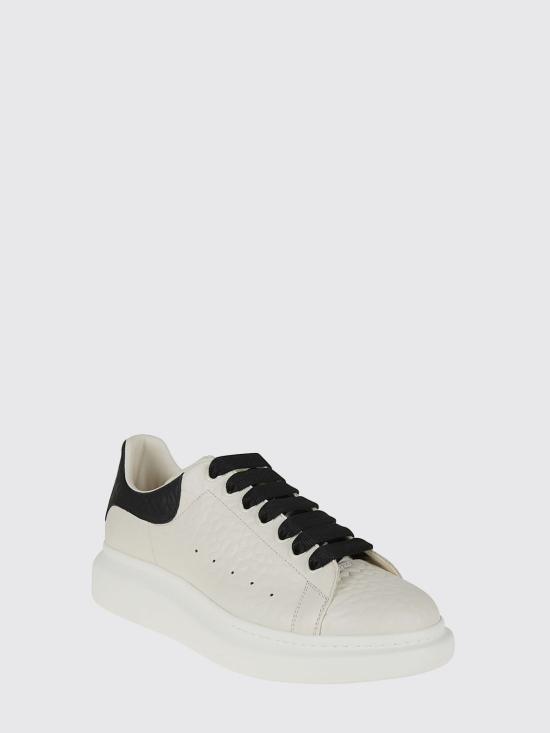 26SS 알렉산더 맥퀸 오버사이즈 레더 스니커즈 807881WHAEG 9079 White - ALEXANDER MCQUEEN