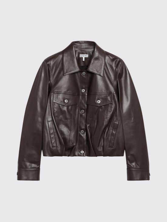 26SS 로에베 자켓 S540Y34L96 DARK Brown - LOEWE