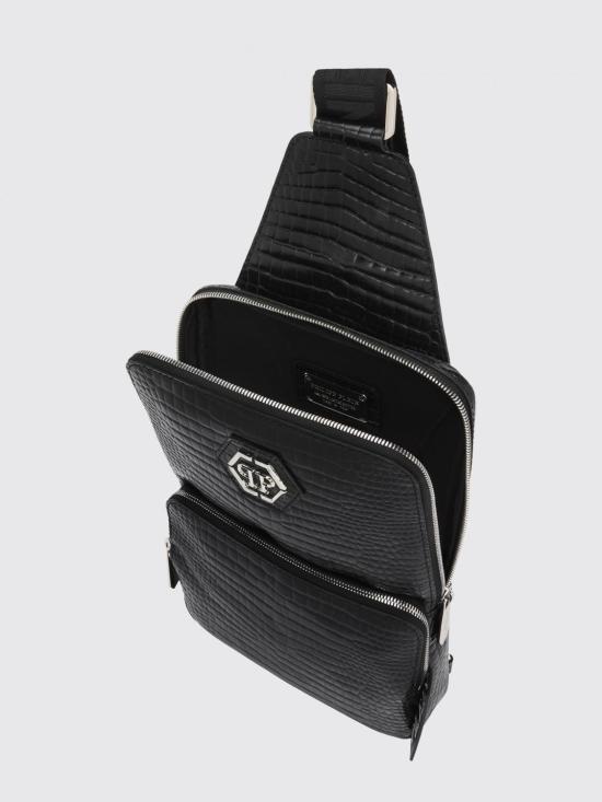 26SS 필립 플레인 백팩 SAFAMBA1498PLE010N 02 Black - PHILIPP PLEIN