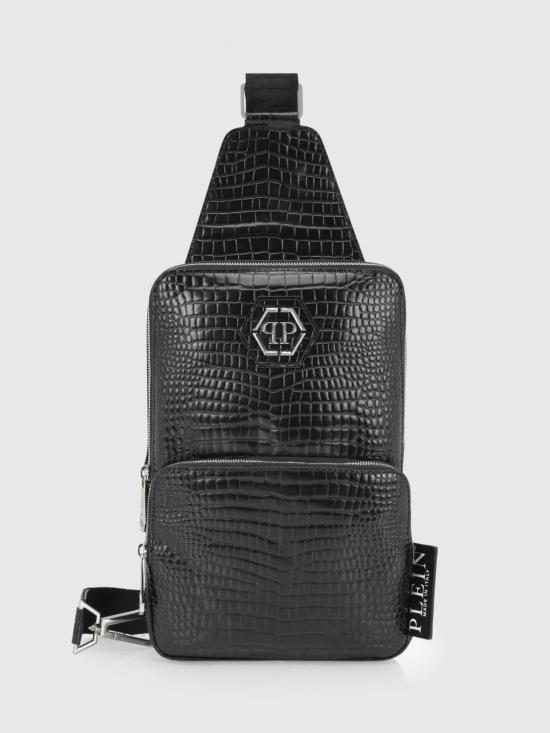 26SS 필립 플레인 백팩 SAFAMBA1498PLE010N 02 Black