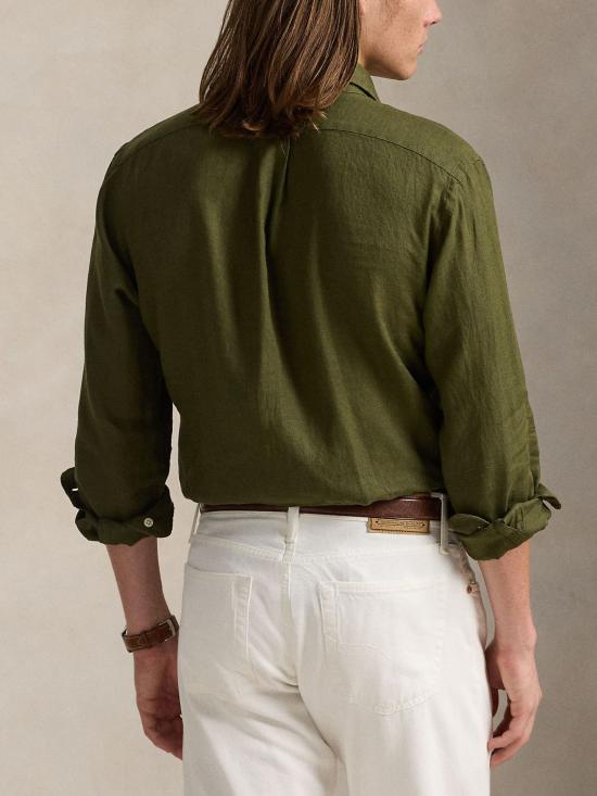26SS 랄프 로렌 셔츠 710966294 004 GREEN - RALPH LAUREN