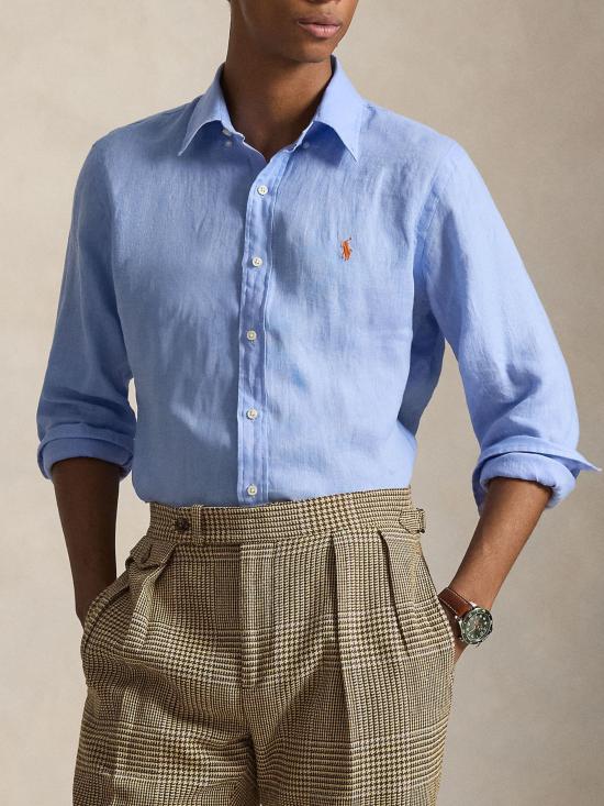 26SS 랄프 로렌 셔츠 710966294 509 LIGHT BLUE - RALPH LAUREN