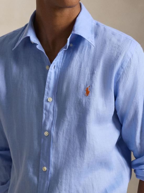 26SS 랄프 로렌 셔츠 710966294 509 LIGHT BLUE - RALPH LAUREN
