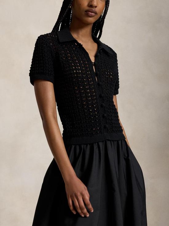 26SS 랄프 로렌 미디 원피스 211B26454 001 BLACK - RALPH LAUREN