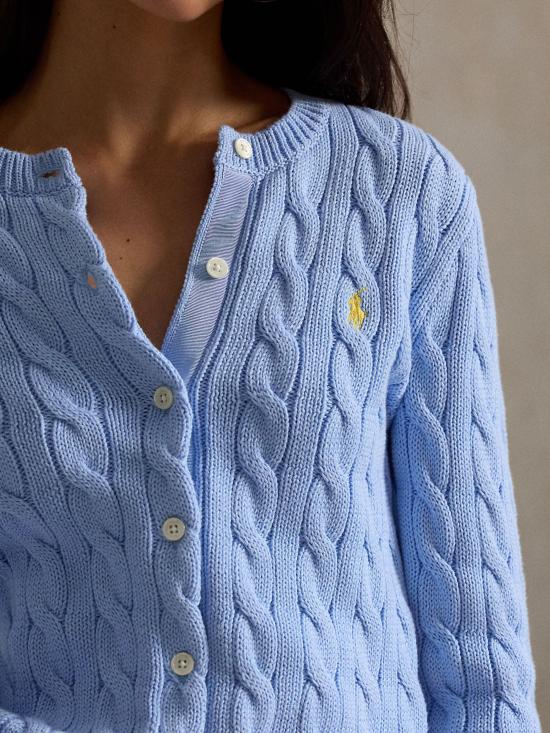 26SS 랄프 로렌 가디건 211971868 513 LIGHT BLUE - RALPH LAUREN