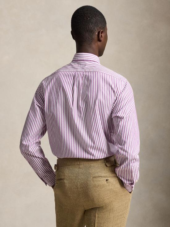 26SS 랄프 로렌 레굴러 핏 프라이자이템드 코튼 710B15595 004 VIOLET - RALPH LAUREN