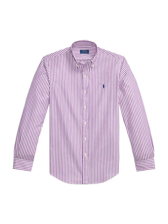 26SS 랄프 로렌 레굴러 핏 프라이자이템드 코튼 710B15595 004 VIOLET