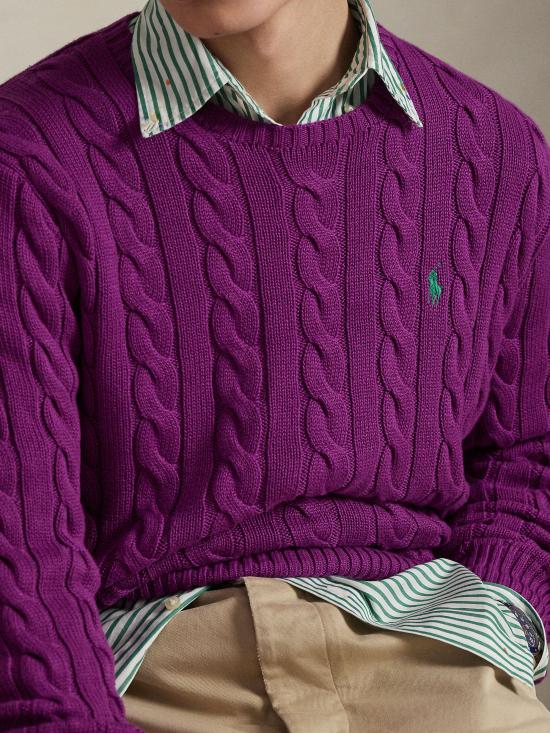 26SS 랄프 로렌 스웨터 710775885 539 VIOLET - RALPH LAUREN