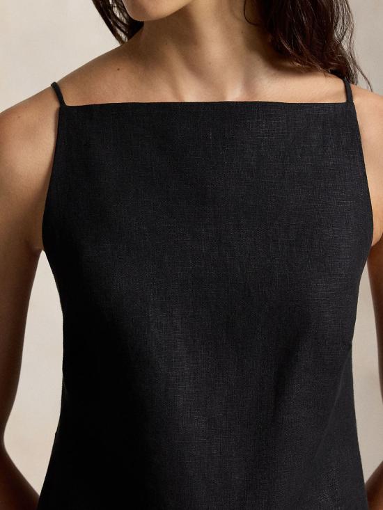 26SS 랄프 로렌 미디 원피스 211B18064 001 BLACK - RALPH LAUREN