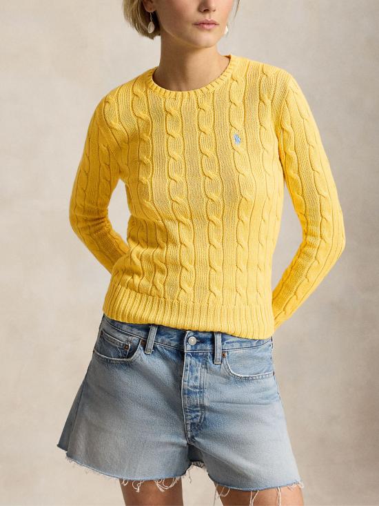 26SS 랄프 로렌 스웨터 211971869 507 YELLOW - RALPH LAUREN