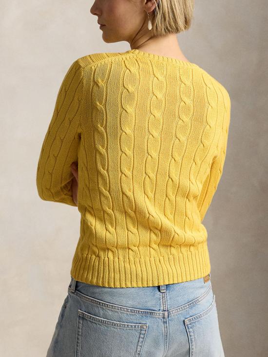 26SS 랄프 로렌 스웨터 211971869 507 YELLOW - RALPH LAUREN