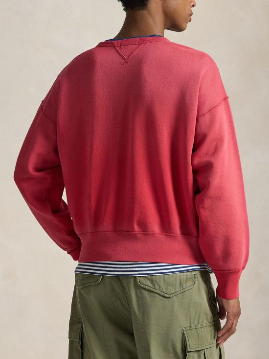 26SS 랄프 로렌 긴팔 티셔츠 710B14576 003 RED - RALPH LAUREN