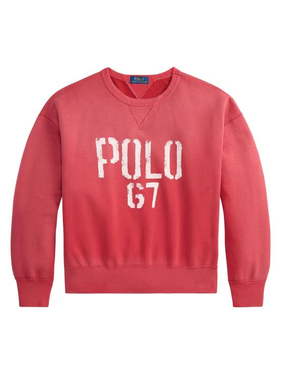 26SS 랄프 로렌 긴팔 티셔츠 710B14576 003 RED