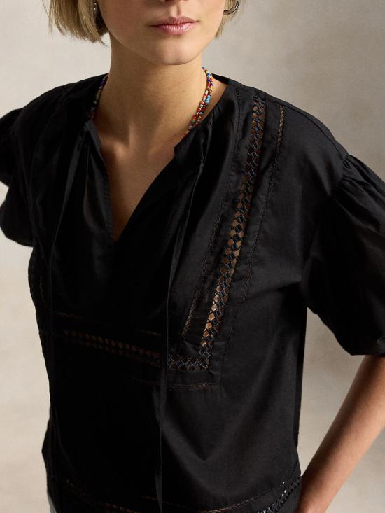 26SS 랄프 로렌 셔츠 211A12787 001 BLACK - RALPH LAUREN