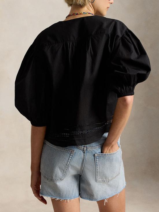 26SS 랄프 로렌 셔츠 211A12787 001 BLACK - RALPH LAUREN