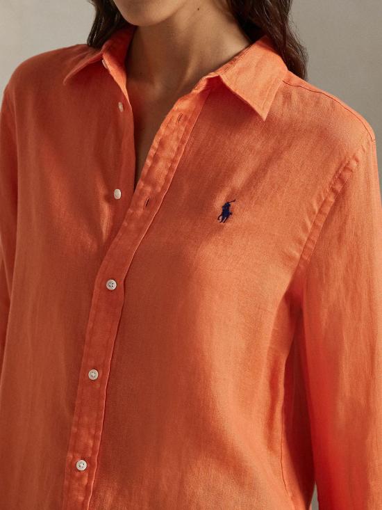 26SS 랄프 로렌 셔츠 211970730 500 ORANGE - RALPH LAUREN