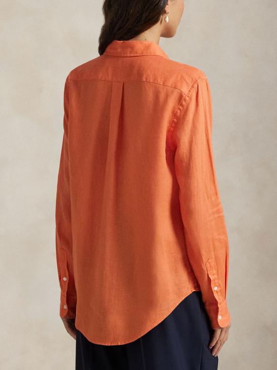 26SS 랄프 로렌 셔츠 211970730 500 ORANGE - RALPH LAUREN