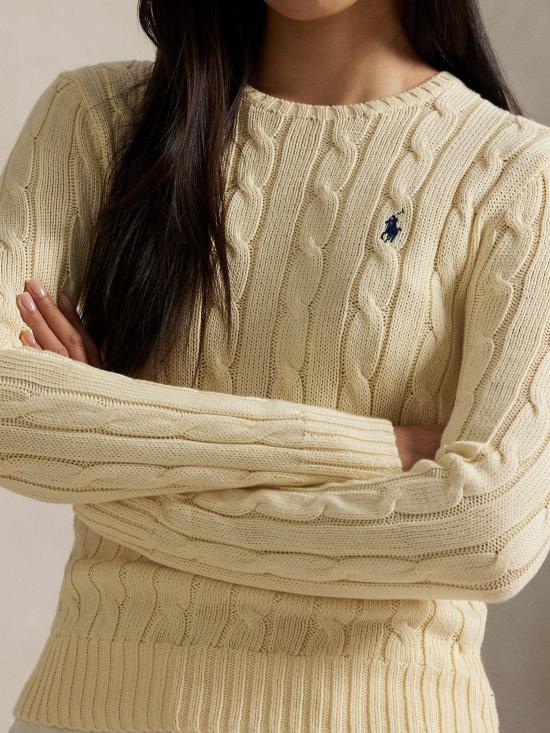 26SS 랄프 로렌 스웨터 211971869 015 WHITE - RALPH LAUREN