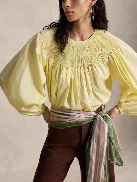 26SS 랄프 로렌 셔츠 211A12791 002 YELLOW - RALPH LAUREN