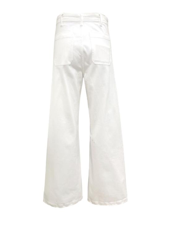 26SS 랄프 로렌 스트레이트 팬츠 211A12715 001 WHITE - RALPH LAUREN