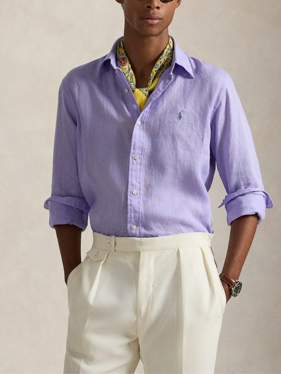 26SS 랄프 로렌 셔츠 710966294 501 VIOLET - RALPH LAUREN