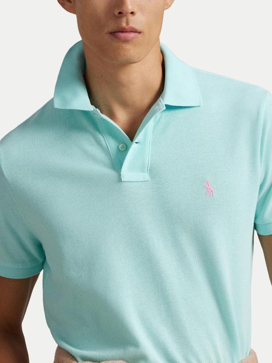 26SS 랄프 로렌 반팔 티셔츠 710536856 500 LIGHT BLUE - RALPH LAUREN