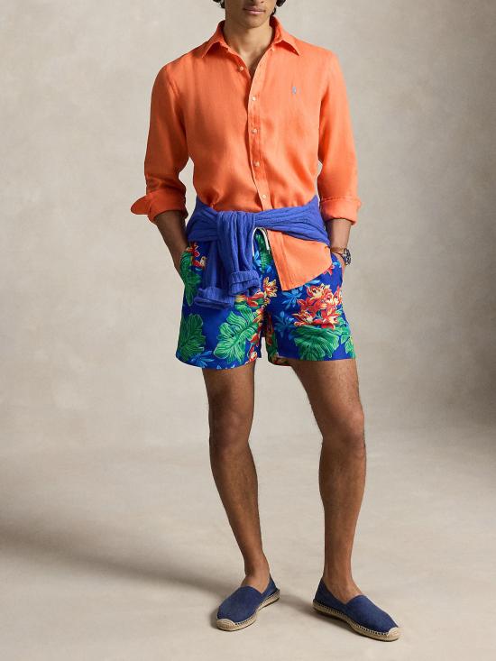 26SS 랄프 로렌 셔츠 710966294 507 ORANGE - RALPH LAUREN