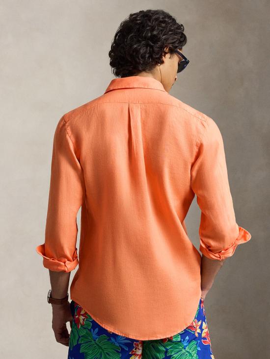 26SS 랄프 로렌 셔츠 710966294 507 ORANGE - RALPH LAUREN