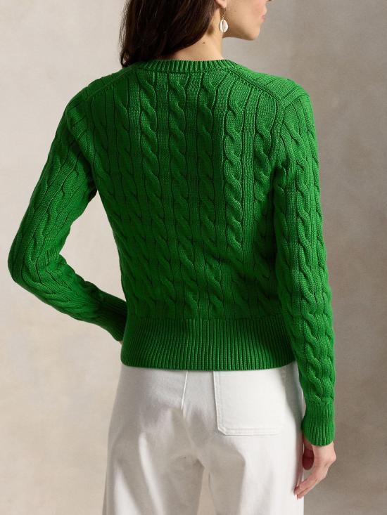 26SS 랄프 로렌 가디건 211971868 508 GREEN - RALPH LAUREN