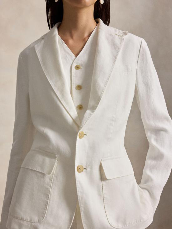 26SS 랄프 로렌 수트 자켓 211B14270 001 WHITE - RALPH LAUREN